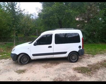 Белый Рено Кенгу, объемом двигателя 1.5 л и пробегом 300 тыс. км за 4500 $, фото 1 на Automoto.ua