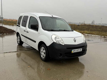 Белый Рено Кенгу, объемом двигателя 1.5 л и пробегом 170 тыс. км за 6700 $, фото 1 на Automoto.ua