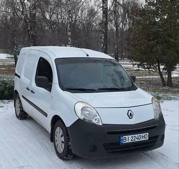 Белый Рено Кенгу, объемом двигателя 1.46 л и пробегом 401 тыс. км за 4500 $, фото 1 на Automoto.ua