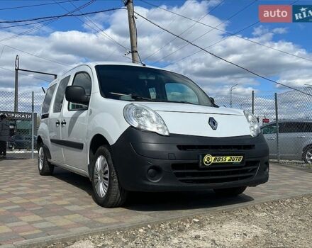 Белый Рено Кенгу, объемом двигателя 1.46 л и пробегом 284 тыс. км за 6500 $, фото 1 на Automoto.ua