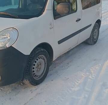Белый Рено Кенгу, объемом двигателя 1.46 л и пробегом 100 тыс. км за 6200 $, фото 1 на Automoto.ua