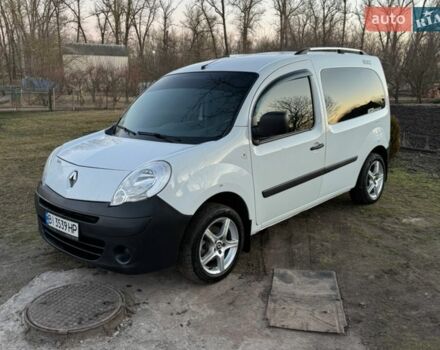 Белый Рено Кенгу, объемом двигателя 1.5 л и пробегом 270 тыс. км за 6950 $, фото 1 на Automoto.ua