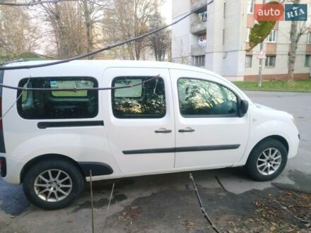 Белый Рено Кенгу, объемом двигателя 1.46 л и пробегом 170 тыс. км за 7400 $, фото 1 на Automoto.ua