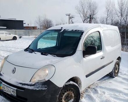 Белый Рено Кенгу, объемом двигателя 1.6 л и пробегом 262 тыс. км за 4800 $, фото 1 на Automoto.ua