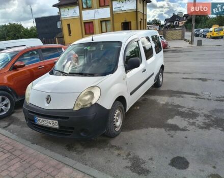 Белый Рено Кенгу, объемом двигателя 1.46 л и пробегом 199 тыс. км за 7500 $, фото 1 на Automoto.ua