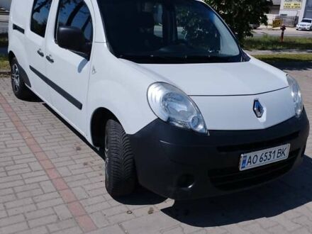 Белый Рено Кенгу, объемом двигателя 1.5 л и пробегом 255 тыс. км за 7100 $, фото 1 на Automoto.ua