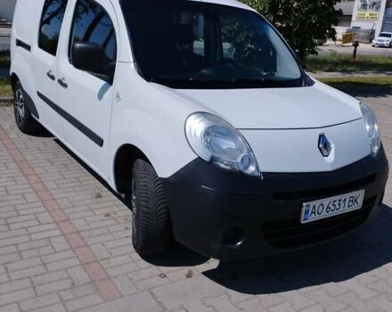 Белый Рено Кенгу, объемом двигателя 1.5 л и пробегом 255 тыс. км за 7100 $, фото 1 на Automoto.ua