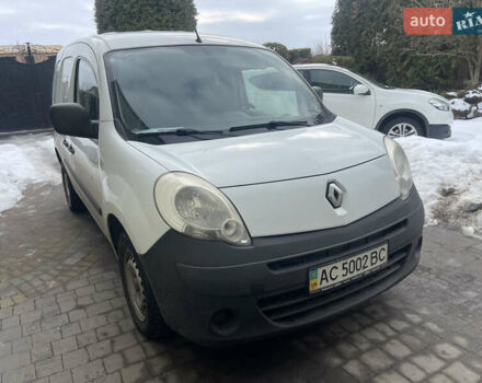 Белый Рено Кенгу, объемом двигателя 1.5 л и пробегом 201 тыс. км за 5200 $, фото 1 на Automoto.ua
