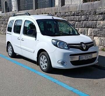 Белый Рено Кенгу, объемом двигателя 1.5 л и пробегом 195 тыс. км за 9900 $, фото 1 на Automoto.ua