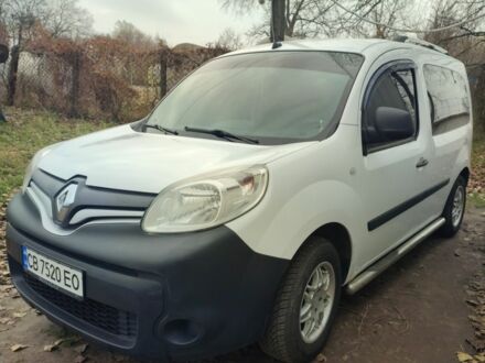 Белый Рено Кенгу, объемом двигателя 1.5 л и пробегом 320 тыс. км за 7400 $, фото 1 на Automoto.ua