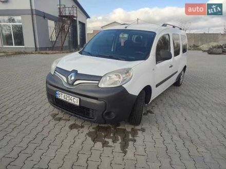 Белый Рено Кенгу, объемом двигателя 1.46 л и пробегом 343 тыс. км за 8800 $, фото 1 на Automoto.ua
