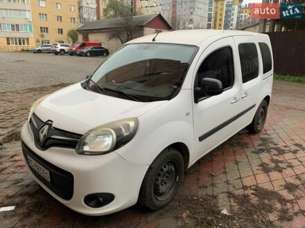 Белый Рено Кенгу, объемом двигателя 1.46 л и пробегом 256 тыс. км за 9600 $, фото 1 на Automoto.ua