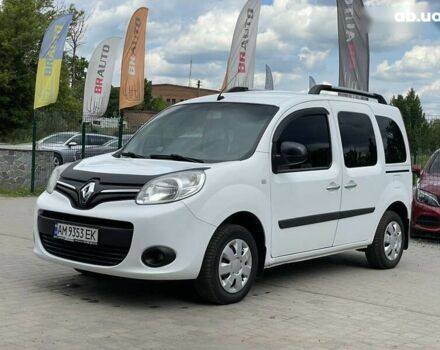 Белый Рено Кенгу, объемом двигателя 1.5 л и пробегом 239 тыс. км за 10399 $, фото 1 на Automoto.ua