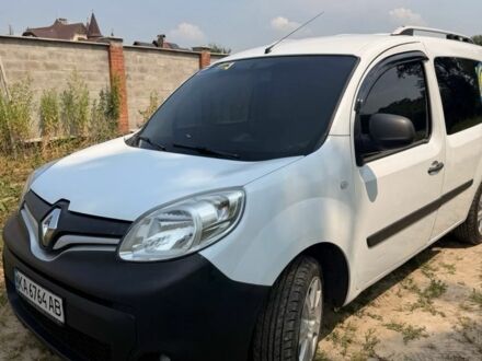 Белый Рено Кенгу, объемом двигателя 1.5 л и пробегом 338 тыс. км за 11200 $, фото 1 на Automoto.ua