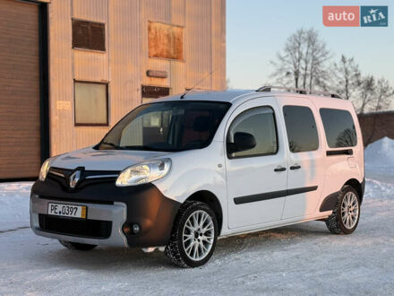 Белый Рено Кенгу, объемом двигателя 1.5 л и пробегом 221 тыс. км за 12200 $, фото 1 на Automoto.ua