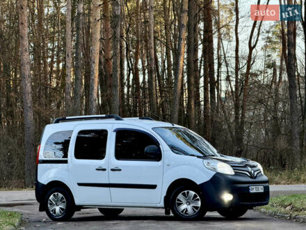 Белый Рено Кенгу, объемом двигателя 1.5 л и пробегом 201 тыс. км за 13700 $, фото 1 на Automoto.ua