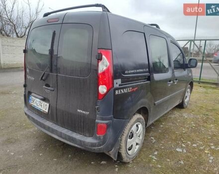 Черный Рено Кенгу, объемом двигателя 1.46 л и пробегом 262 тыс. км за 3800 $, фото 4 на Automoto.ua
