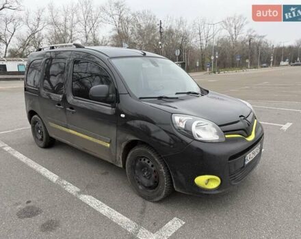 Черный Рено Кенгу, объемом двигателя 1.5 л и пробегом 259 тыс. км за 8999 $, фото 1 на Automoto.ua