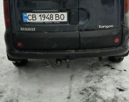 Черный Рено Кенгу, объемом двигателя 1.9 л и пробегом 300 тыс. км за 3800 $, фото 3 на Automoto.ua