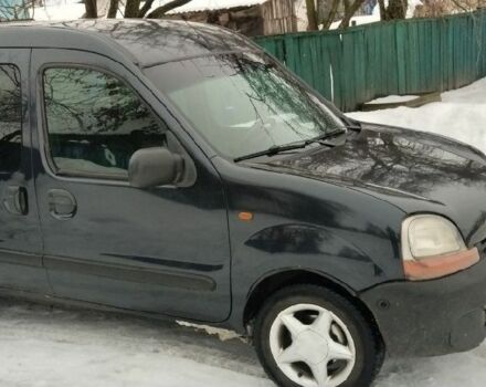 Черный Рено Кенгу, объемом двигателя 1.9 л и пробегом 300 тыс. км за 3800 $, фото 2 на Automoto.ua
