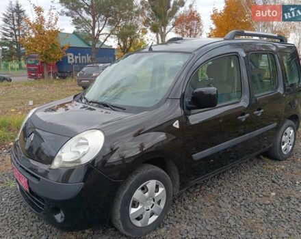 Черный Рено Кенгу, объемом двигателя 1.6 л и пробегом 244 тыс. км за 6700 $, фото 8 на Automoto.ua
