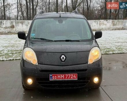 Черный Рено Кенгу, объемом двигателя 1.6 л и пробегом 169 тыс. км за 6500 $, фото 5 на Automoto.ua