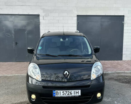 Черный Рено Кенгу, объемом двигателя 1.6 л и пробегом 190 тыс. км за 7199 $, фото 1 на Automoto.ua