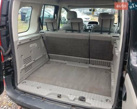 Черный Рено Кенгу, объемом двигателя 1.6 л и пробегом 244 тыс. км за 6700 $, фото 11 на Automoto.ua