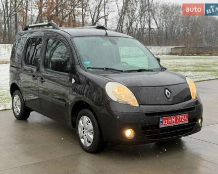 Черный Рено Кенгу, объемом двигателя 1.6 л и пробегом 169 тыс. км за 6500 $, фото 4 на Automoto.ua