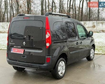 Черный Рено Кенгу, объемом двигателя 1.6 л и пробегом 169 тыс. км за 6500 $, фото 3 на Automoto.ua