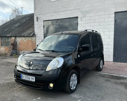 Черный Рено Кенгу, объемом двигателя 1.6 л и пробегом 190 тыс. км за 7199 $, фото 2 на Automoto.ua