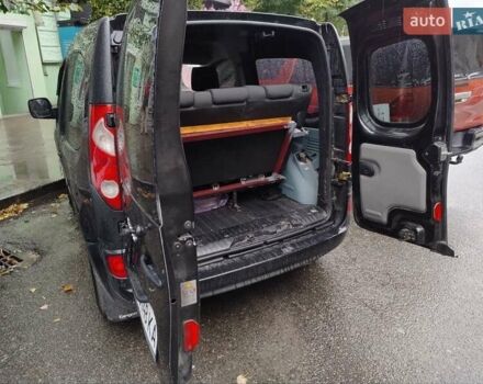 Черный Рено Кенгу, объемом двигателя 1.46 л и пробегом 248 тыс. км за 4200 $, фото 3 на Automoto.ua