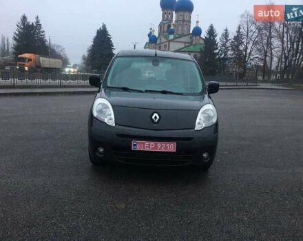 Черный Рено Кенгу, объемом двигателя 1.6 л и пробегом 198 тыс. км за 7570 $, фото 1 на Automoto.ua
