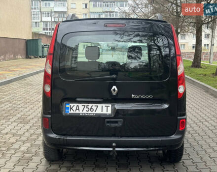 Черный Рено Кенгу, объемом двигателя 1.6 л и пробегом 241 тыс. км за 4850 $, фото 8 на Automoto.ua