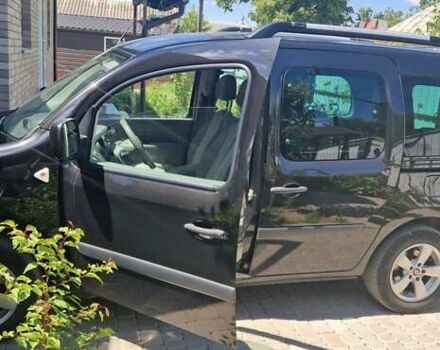 Черный Рено Кенгу, объемом двигателя 1.6 л и пробегом 226 тыс. км за 7350 $, фото 9 на Automoto.ua