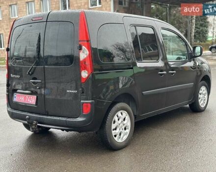 Черный Рено Кенгу, объемом двигателя 1.5 л и пробегом 227 тыс. км за 7300 $, фото 12 на Automoto.ua