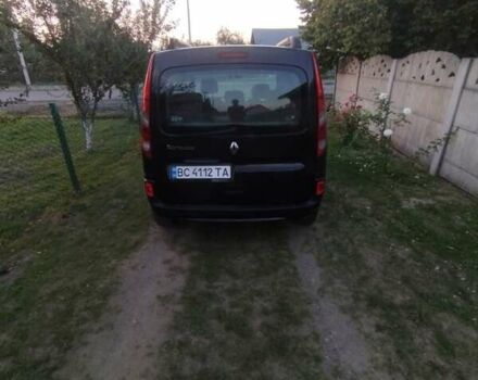 Черный Рено Кенгу, объемом двигателя 1.46 л и пробегом 256 тыс. км за 6200 $, фото 1 на Automoto.ua