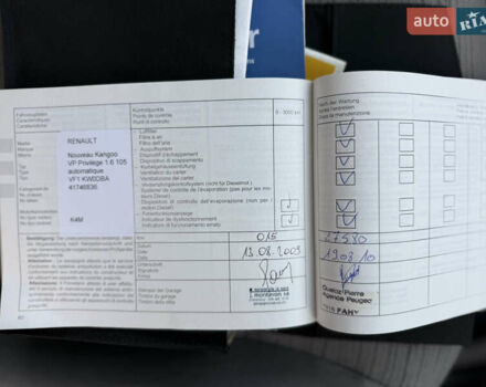 Черный Рено Кенгу, объемом двигателя 1.6 л и пробегом 160 тыс. км за 7999 $, фото 32 на Automoto.ua