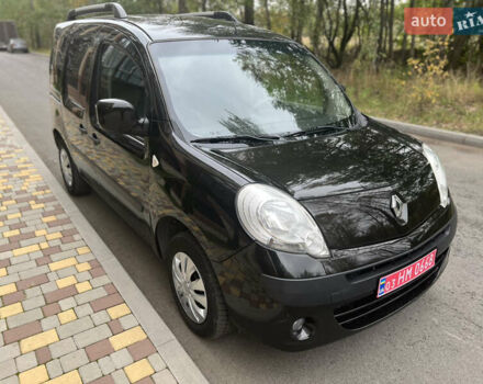 Черный Рено Кенгу, объемом двигателя 1.6 л и пробегом 249 тыс. км за 7900 $, фото 1 на Automoto.ua