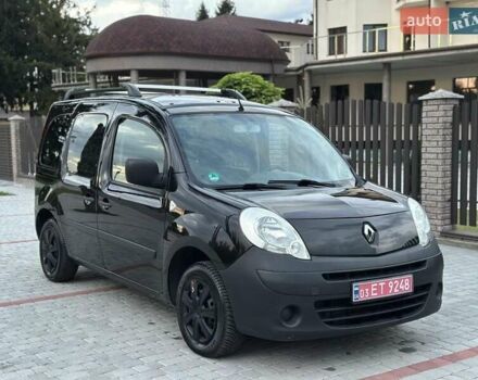 Черный Рено Кенгу, объемом двигателя 1.6 л и пробегом 254 тыс. км за 7300 $, фото 9 на Automoto.ua