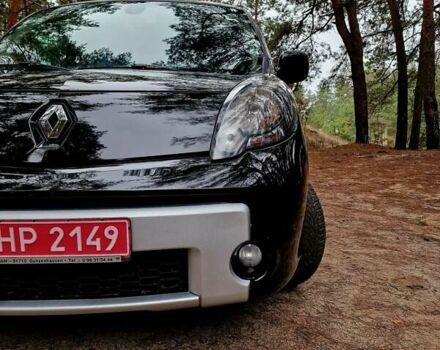 Черный Рено Кенгу, объемом двигателя 1.6 л и пробегом 229 тыс. км за 7900 $, фото 10 на Automoto.ua