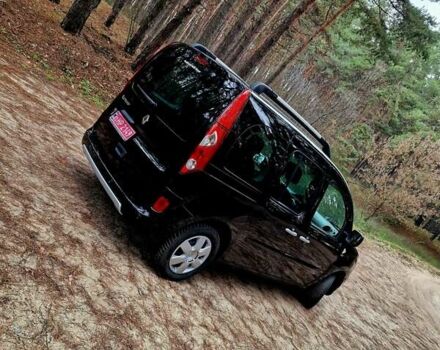 Черный Рено Кенгу, объемом двигателя 1.6 л и пробегом 229 тыс. км за 8000 $, фото 9 на Automoto.ua