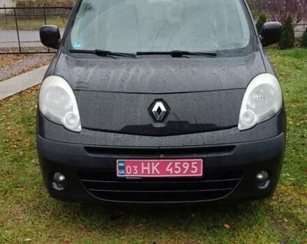 Черный Рено Кенгу, объемом двигателя 1.6 л и пробегом 236 тыс. км за 6700 $, фото 2 на Automoto.ua