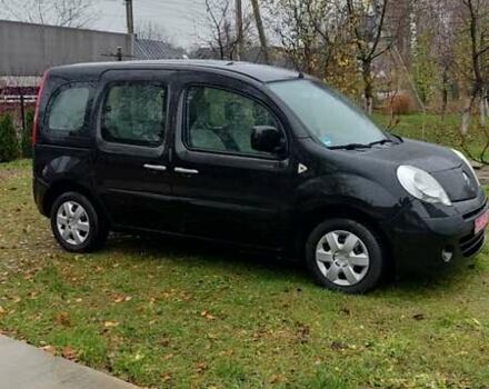 Черный Рено Кенгу, объемом двигателя 1.6 л и пробегом 236 тыс. км за 6700 $, фото 4 на Automoto.ua