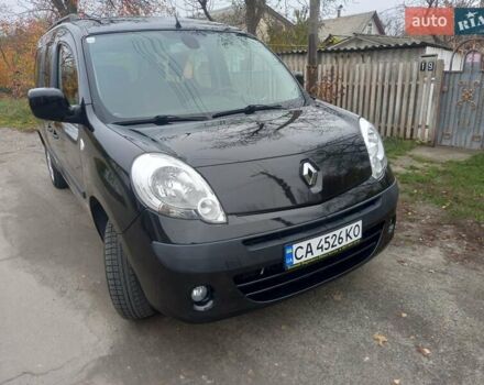 Черный Рено Кенгу, объемом двигателя 1.5 л и пробегом 80 тыс. км за 9650 $, фото 4 на Automoto.ua