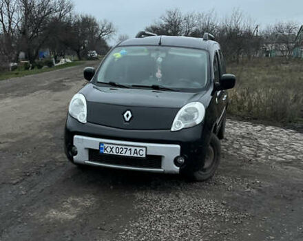 Черный Рено Кенгу, объемом двигателя 1.5 л и пробегом 324 тыс. км за 8500 $, фото 9 на Automoto.ua