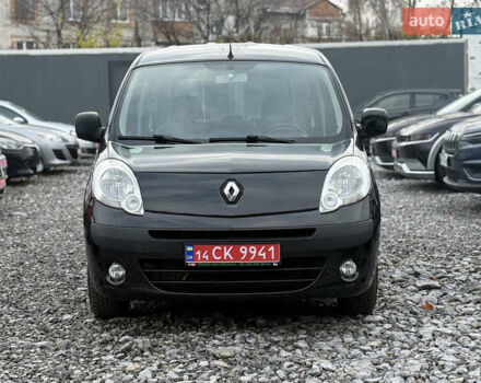 Черный Рено Кенгу, объемом двигателя 1.5 л и пробегом 214 тыс. км за 8999 $, фото 1 на Automoto.ua