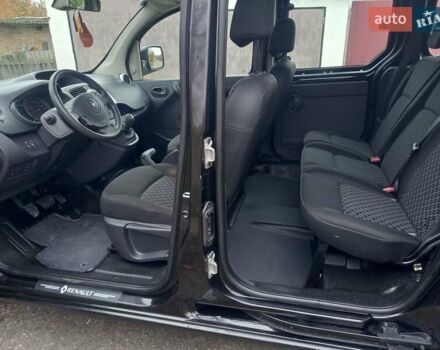 Черный Рено Кенгу, объемом двигателя 1.5 л и пробегом 80 тыс. км за 9650 $, фото 14 на Automoto.ua
