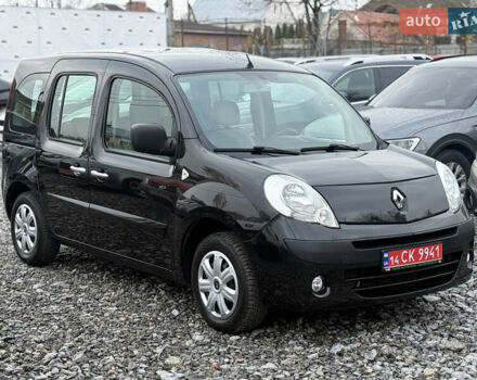 Черный Рено Кенгу, объемом двигателя 1.5 л и пробегом 214 тыс. км за 8999 $, фото 3 на Automoto.ua