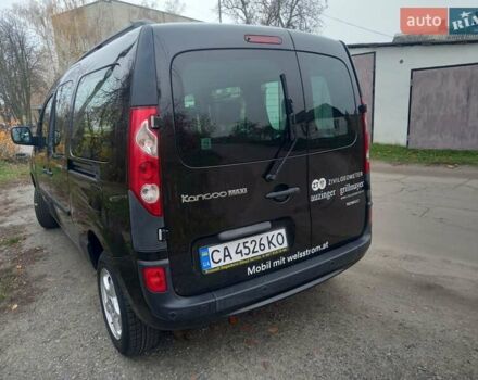 Черный Рено Кенгу, объемом двигателя 1.5 л и пробегом 80 тыс. км за 9650 $, фото 3 на Automoto.ua